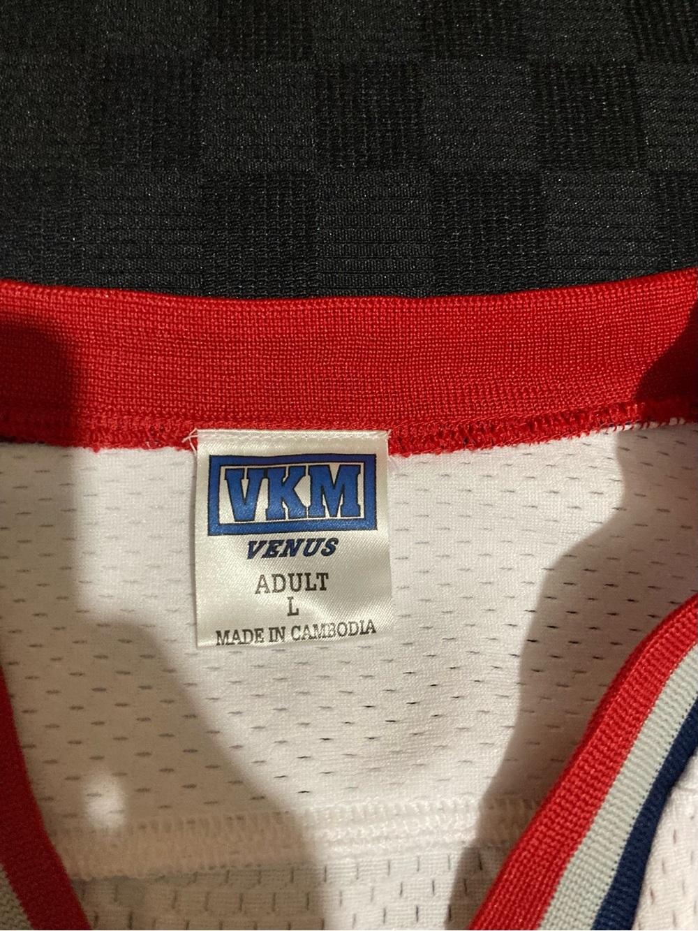 VENUS Red and White Men's Jersey